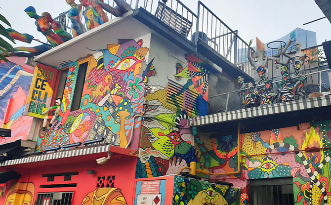 Haji Lane Murals
