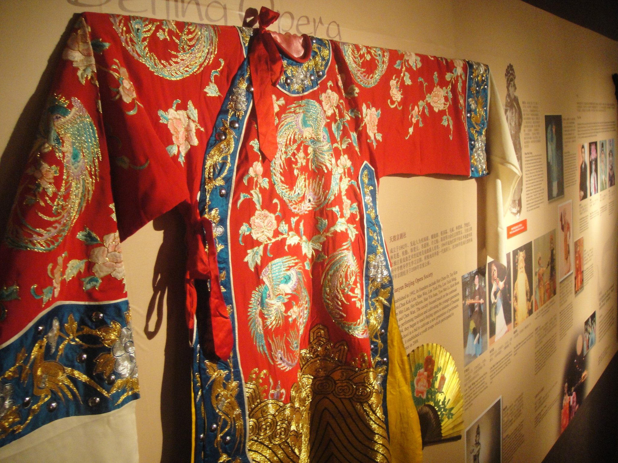  Close up of a costume piece exhibition