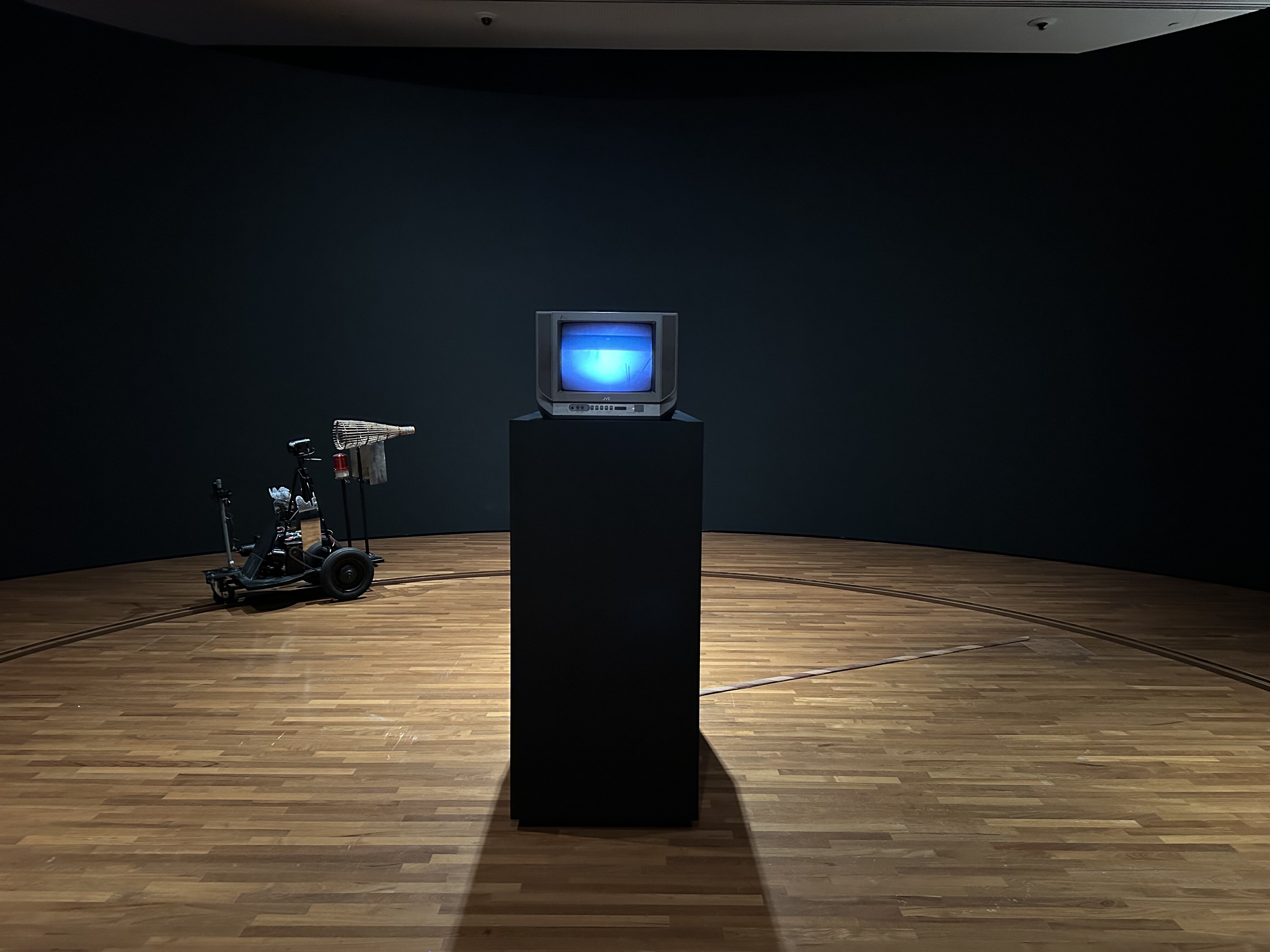 Close up of an installation in See Me, See You