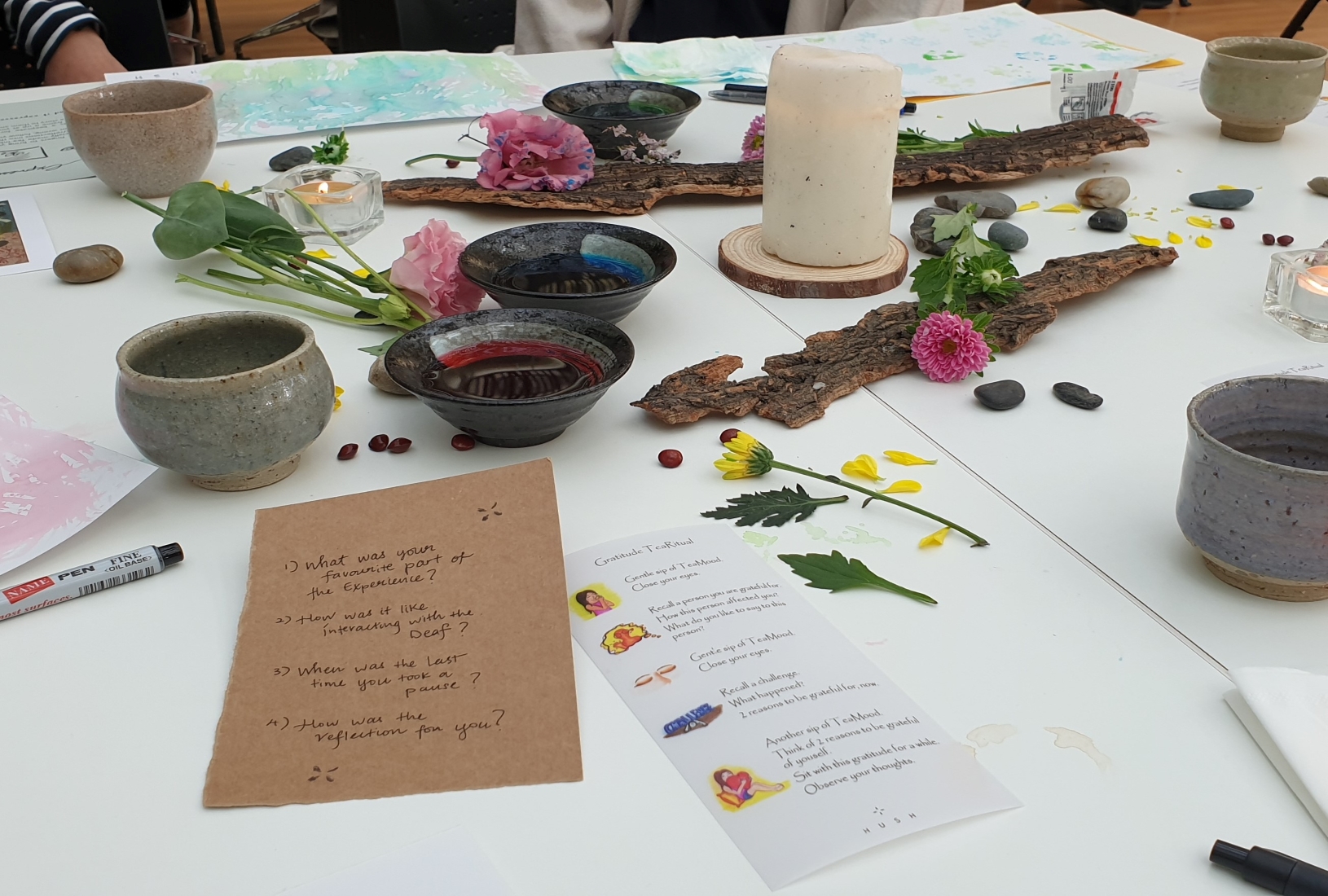 Close-up of tea materials 