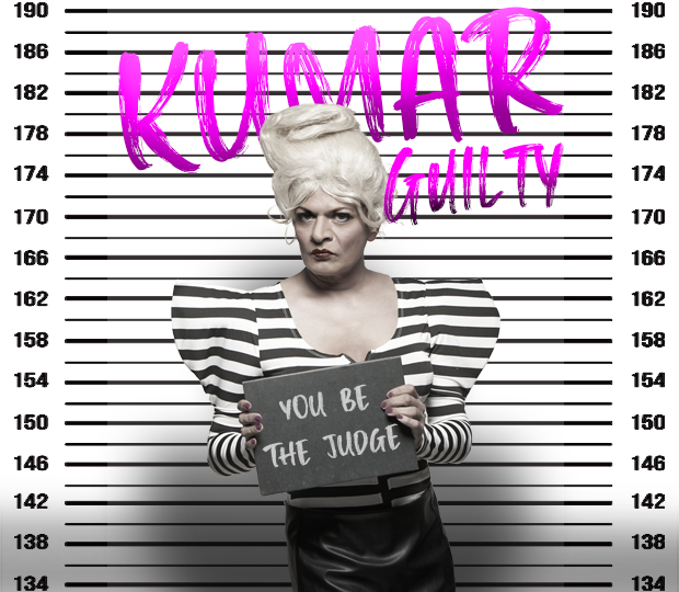 Promotional image of Kumar Guilty show