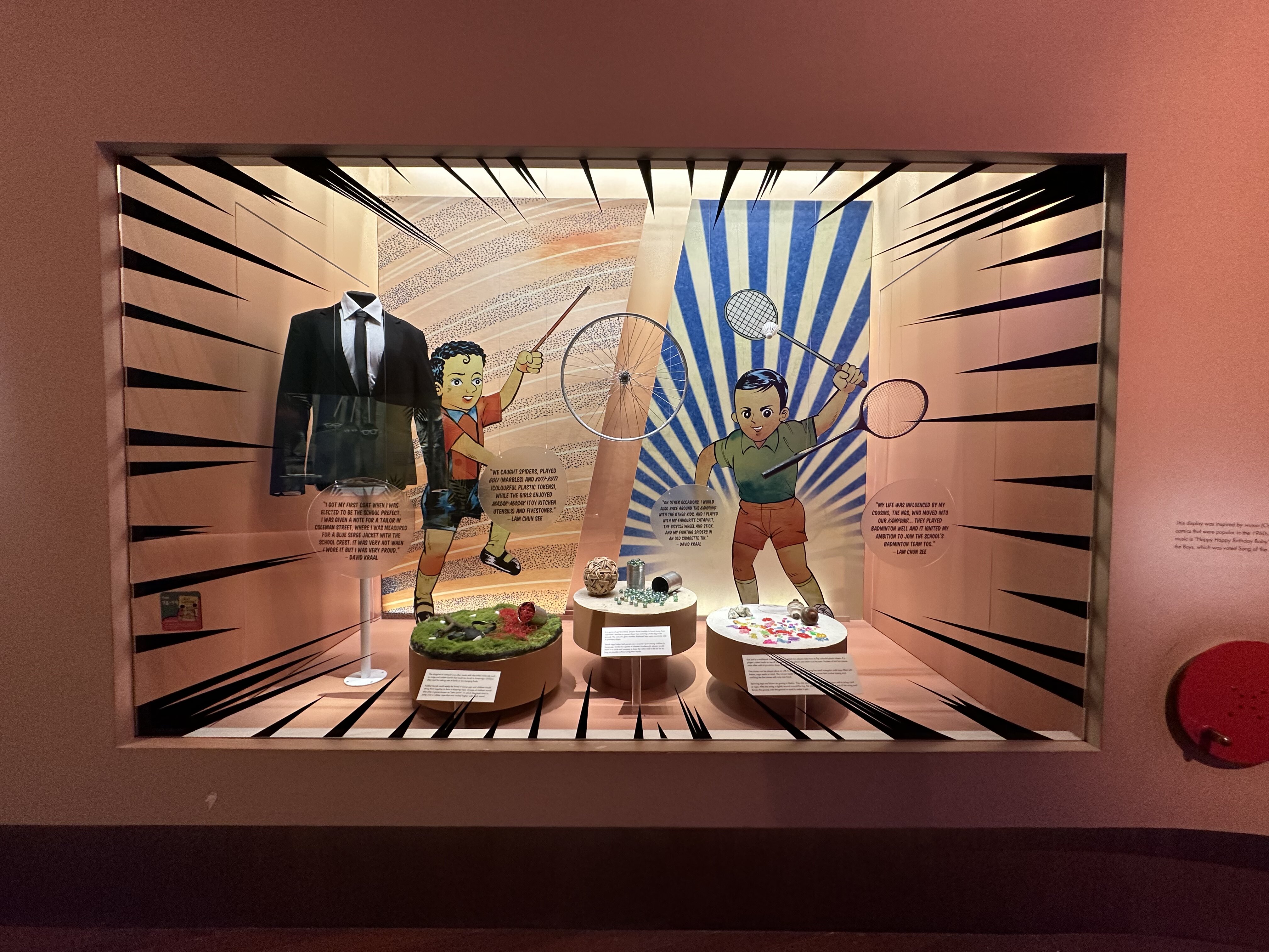  Close up of a display set